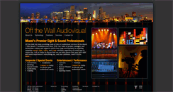 Desktop Screenshot of offthewall-av.com