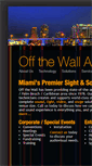 Mobile Screenshot of offthewall-av.com